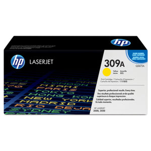 HP Q2672A (309A) Yellow Original Toner Cartridge - Cartouches Certifiées