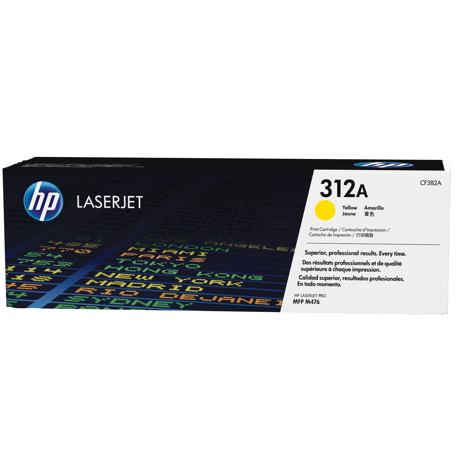 HP CF382A (312A) Yellow Original Toner Cartridge - Cartouches Certifiées