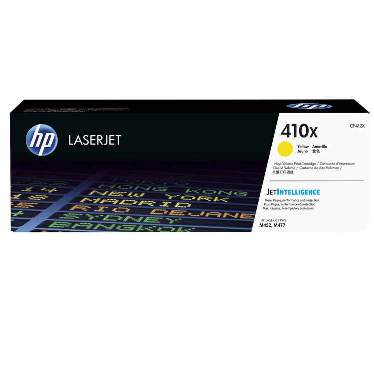HP CF412X (410X) Yellow Original Toner Cartridge - Cartouches Certifiées