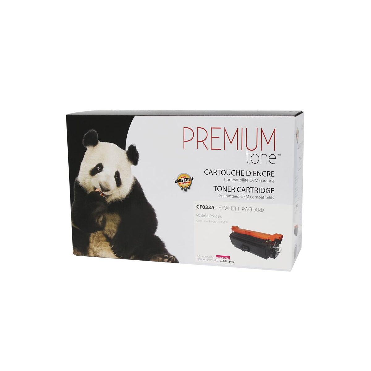 Compatible HP (646A) Magenta Toner Cartridge Premium Quality - Cartouches Certifiées