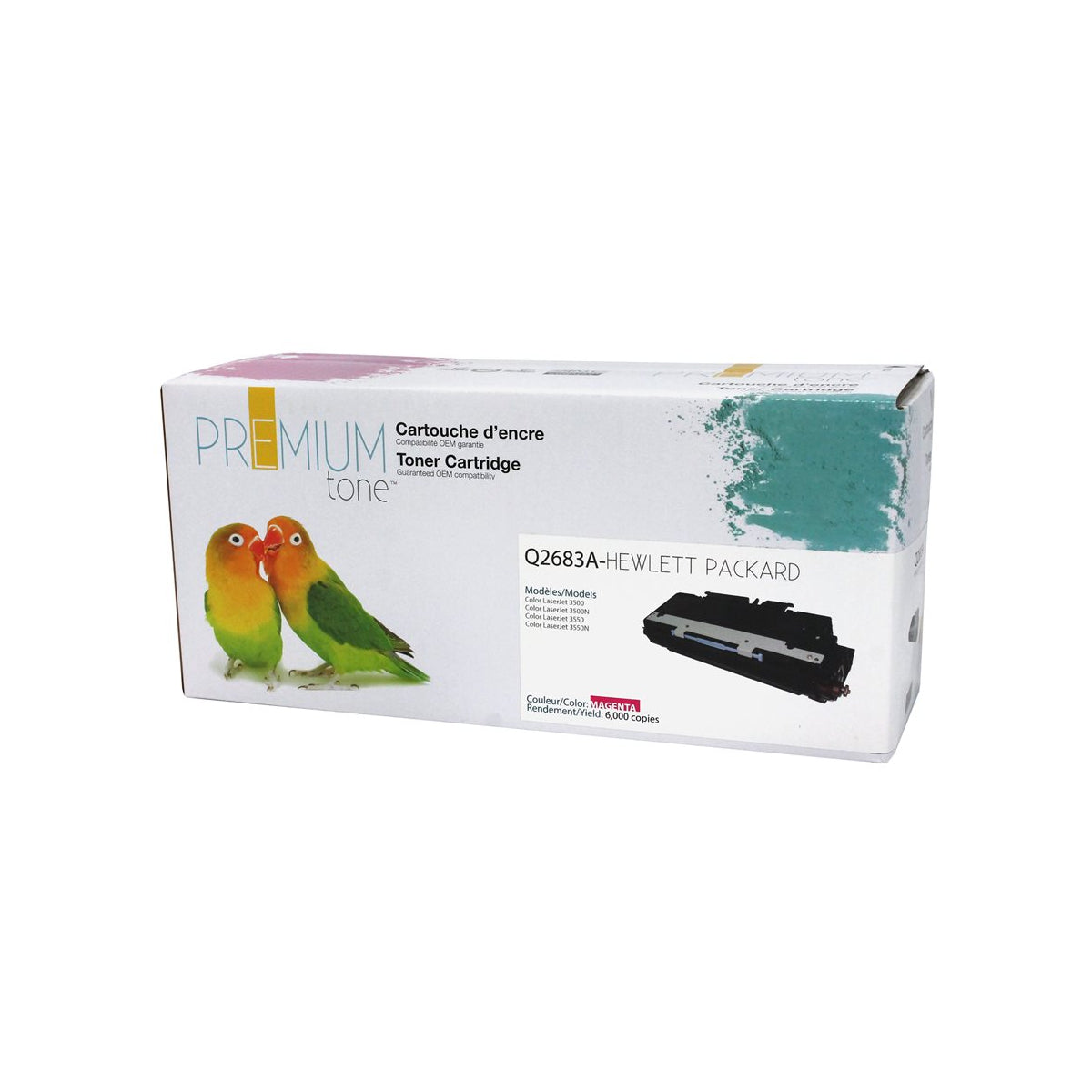 Compatible HP (311A) Magenta Toner Cartridge Premium Quality - Cartouches Certifiées