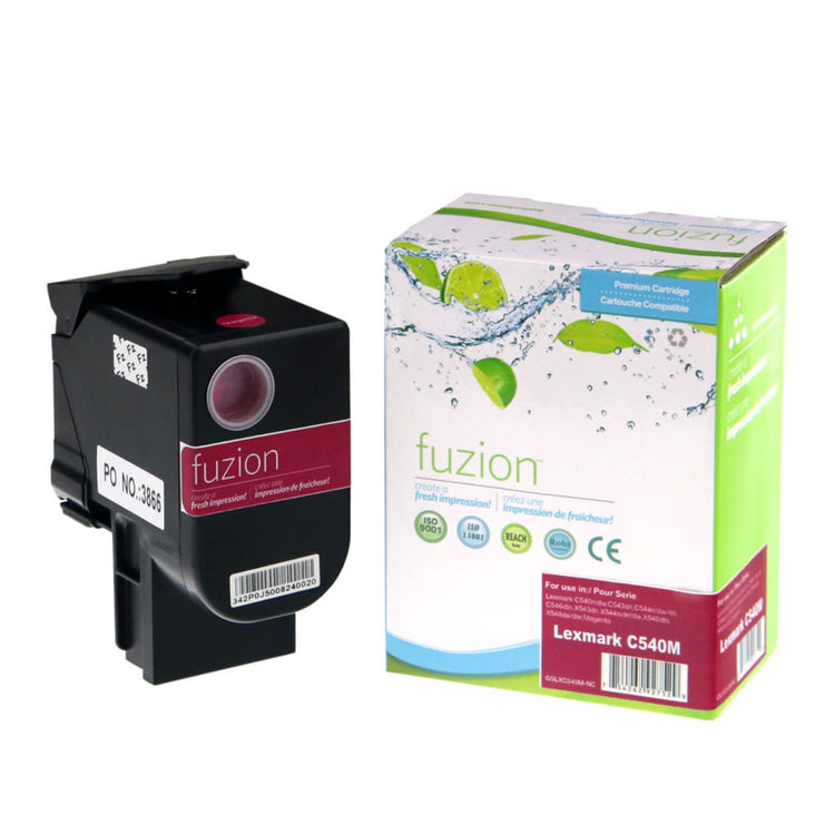 Compatible LEXMARK C540H1MG Magenta Toner Cartridge Premium Quality - Cartouches Certifiées