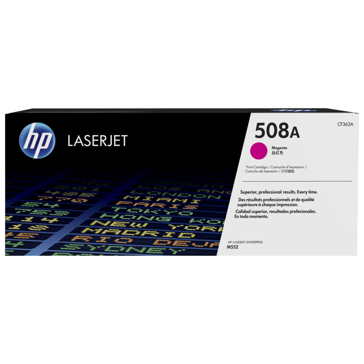 HP CF363A (508A) Magenta Original Toner Cartridge - Cartouches Certifiées