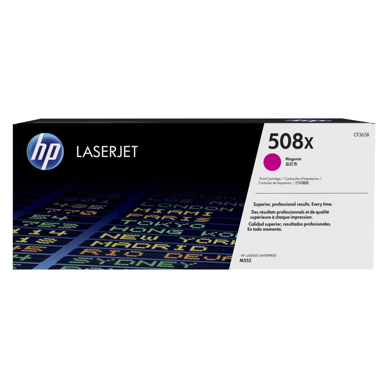 HP CF363X (508X) Magenta Original Toner Cartridge - Cartouches Certifiées