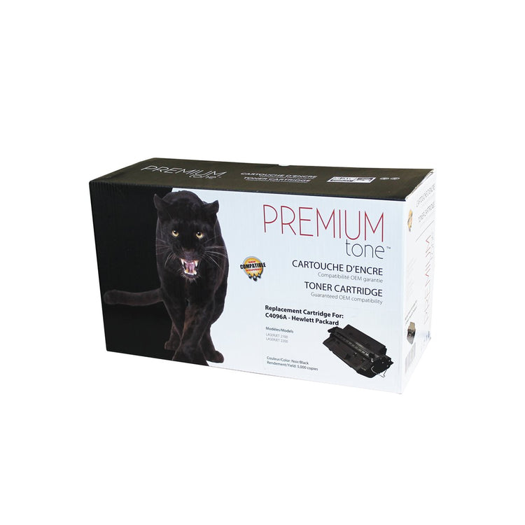 Compatible HP (96A) Black Toner Cartridge Premium Quality - Cartouches Certifiées