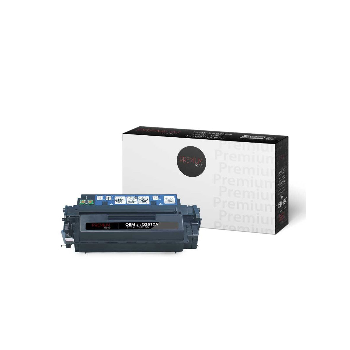 Compatible HP (10A) Black Toner Cartridge Premium Quality - Cartouches Certifiées