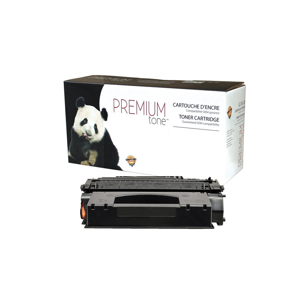 Compatible HP (49X) Black Toner Cartridge Premium Quality - Cartouches Certifiées