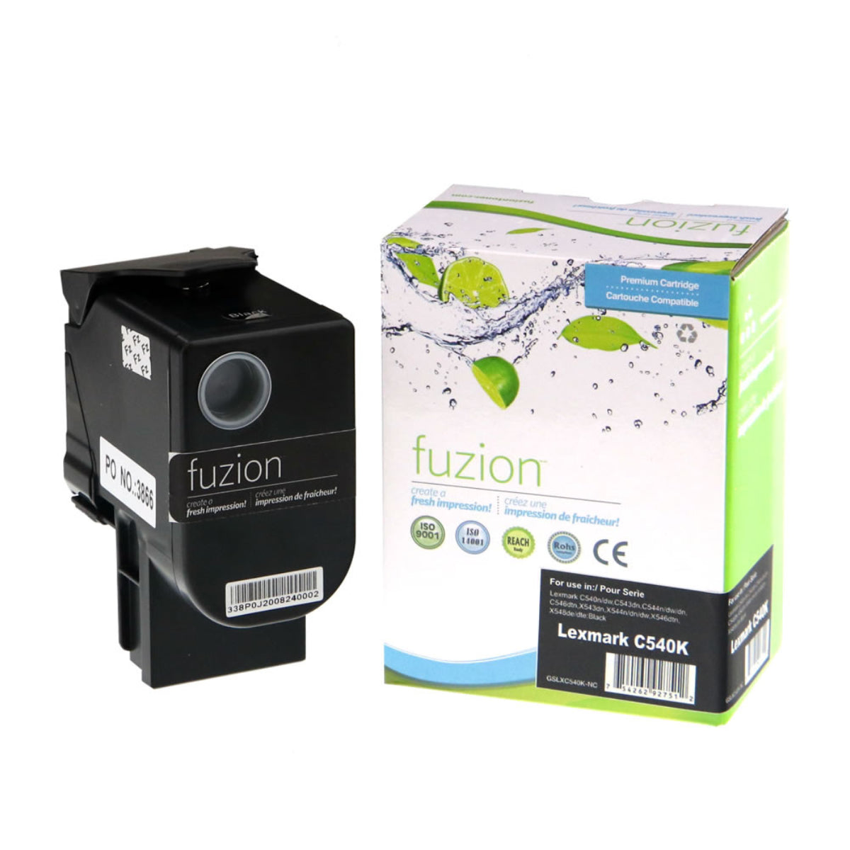 Compatible LEXMARK C540H1KG Black Toner Cartridge Premium Quality - Cartouches Certifiées