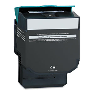 Compatible LEXMARK C544X1KG Black Toner Cartridge Premium Quality - Cartouches Certifiées