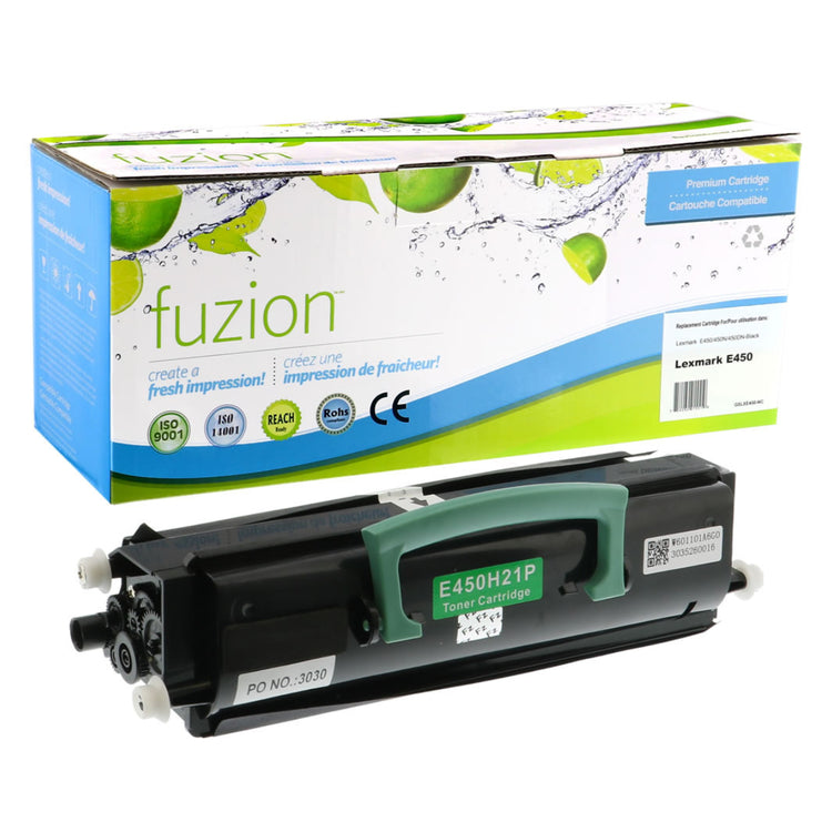 Compatible LEXMARK E450H11A Black Toner Cartridge Premium Quality - Cartouches Certifiées