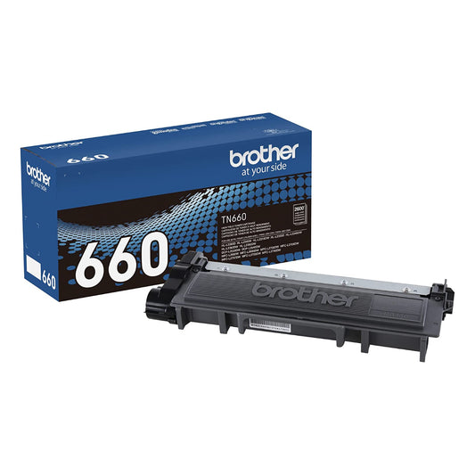 BROTHER TN-660 Black Original Toner Cartridge - Cartouches Certifiées