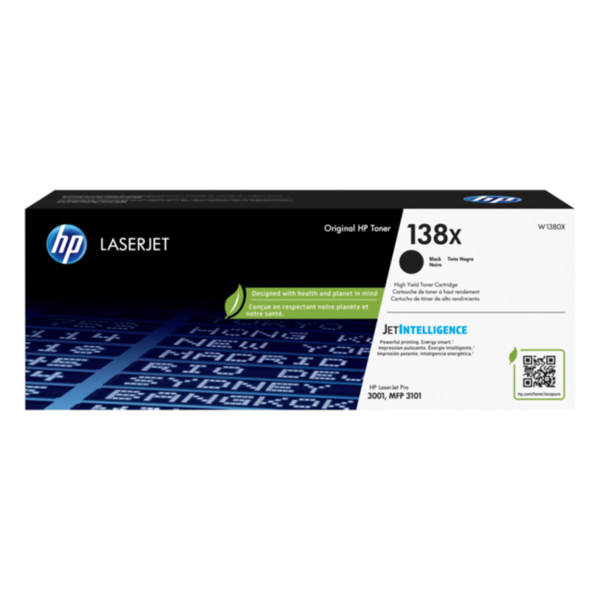HP W1380X (138X) Black Original Toner Cartridge - Cartouches Certifiées