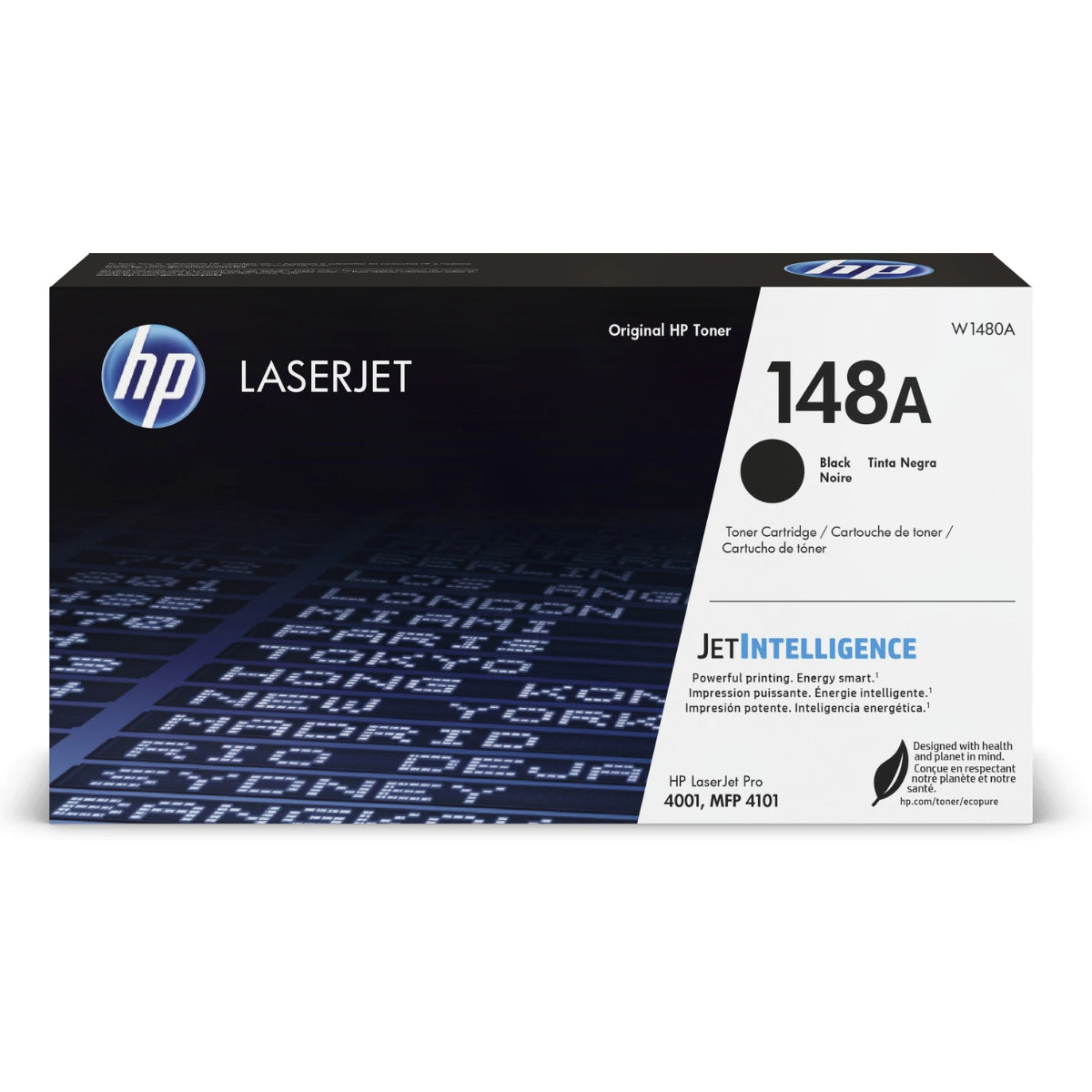 HP W1480A (148A) Black Original Toner Cartridge - Cartouches Certifiées