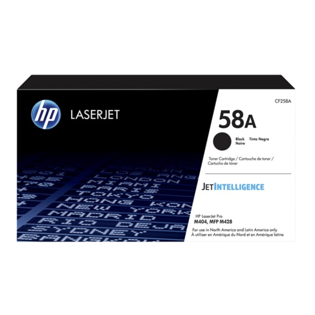 HP CF258A (58A) Black Original Toner Cartridge - Cartouches Certifiées