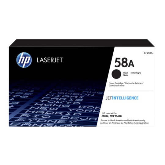 HP CF258A (58A) Black Original Toner Cartridge
