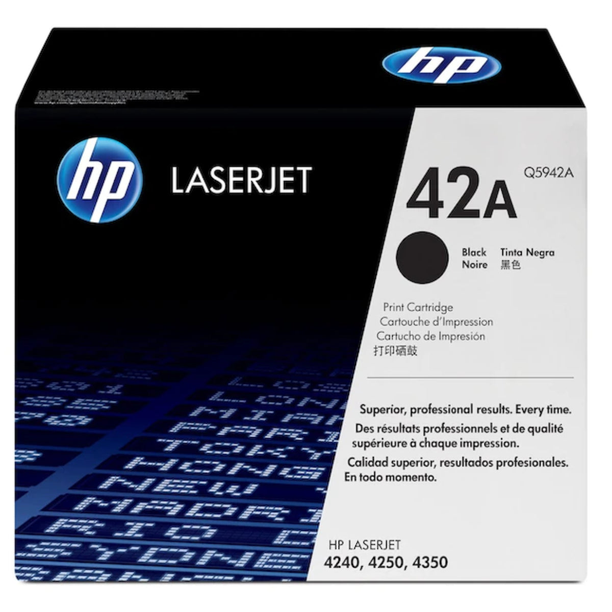 HP Q5942A (42A) Black Original Toner Cartridge - Cartouches Certifiées
