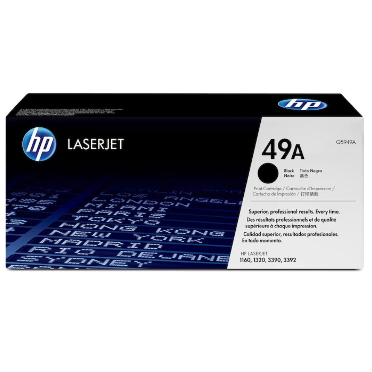 HP Q5949A (49A) Black Original Toner Cartridge - Cartouches Certifiées