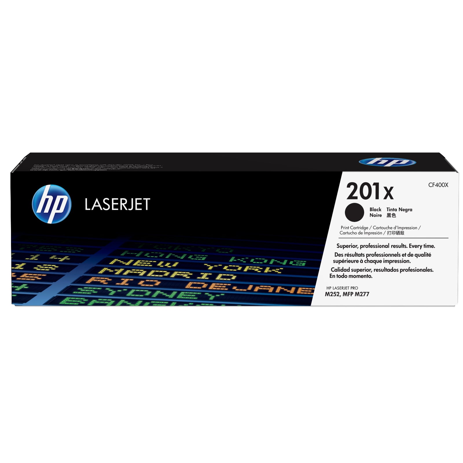 HP CF400X (201X) Black Original Toner Cartridge - Cartouches Certifiées