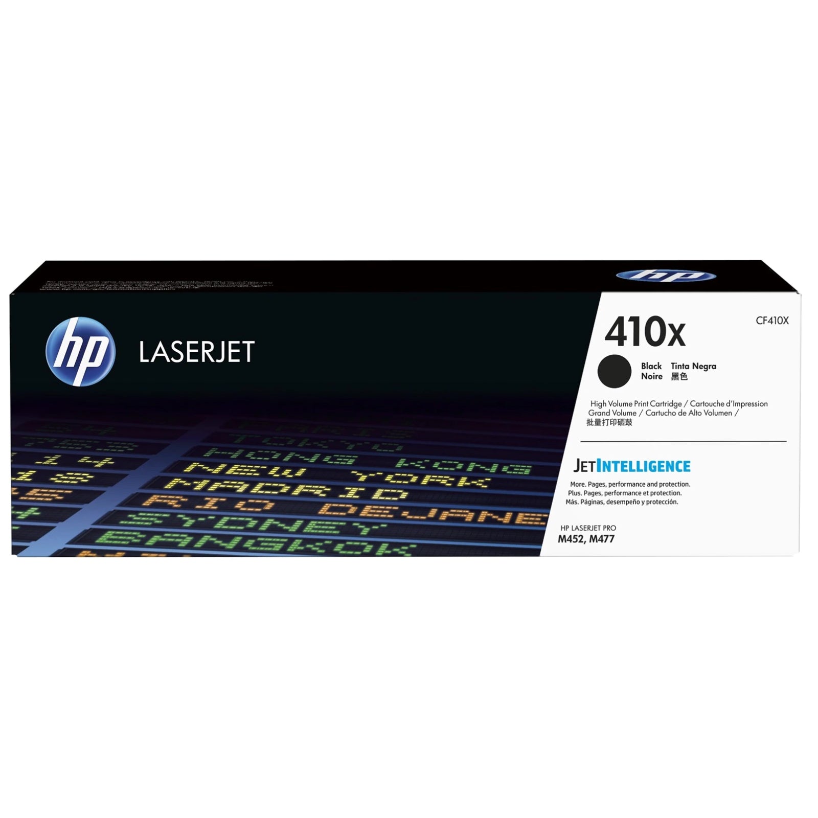 HP CF410X (410X) Black Original Toner Cartridge - Cartouches Certifiées