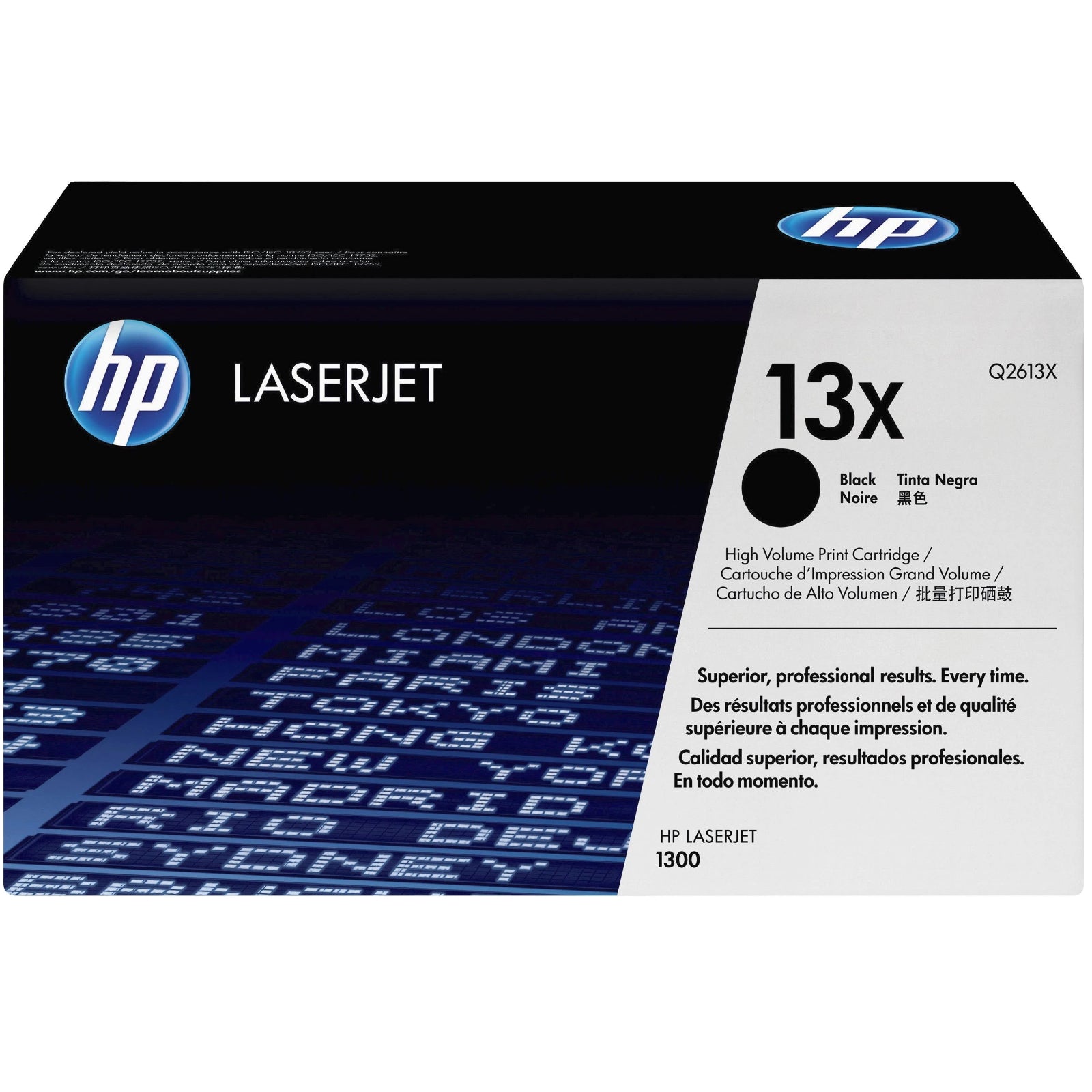 HP Q2613X (13X) Black Original Toner Cartridge - Cartouches Certifiées