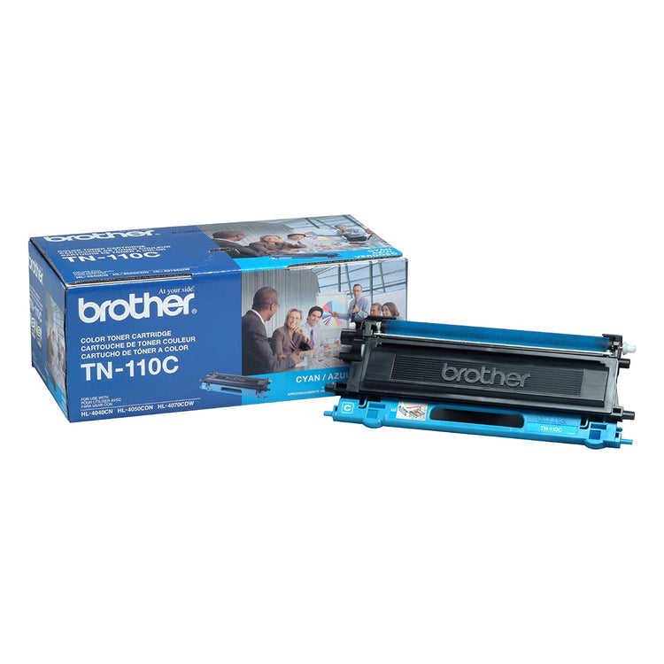 BROTHER TN-110C Cyan Original Toner Cartridge - Cartouches Certifiées