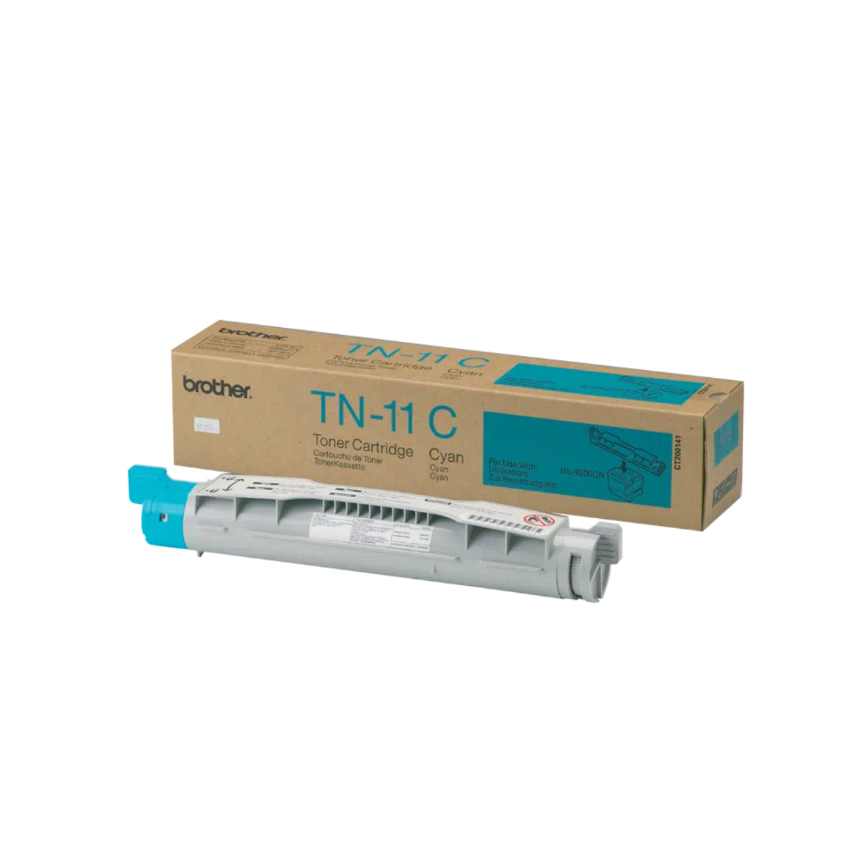 BROTHER TN-11C Cyan Original Toner Cartridge - Cartouches Certifiées