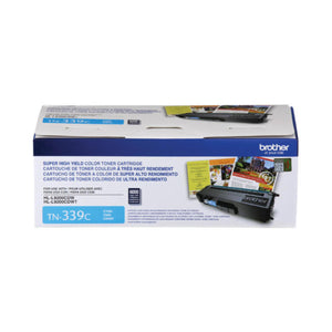 BROTHER TN-339C Cyan Original Toner Cartridge - Cartouches Certifiées