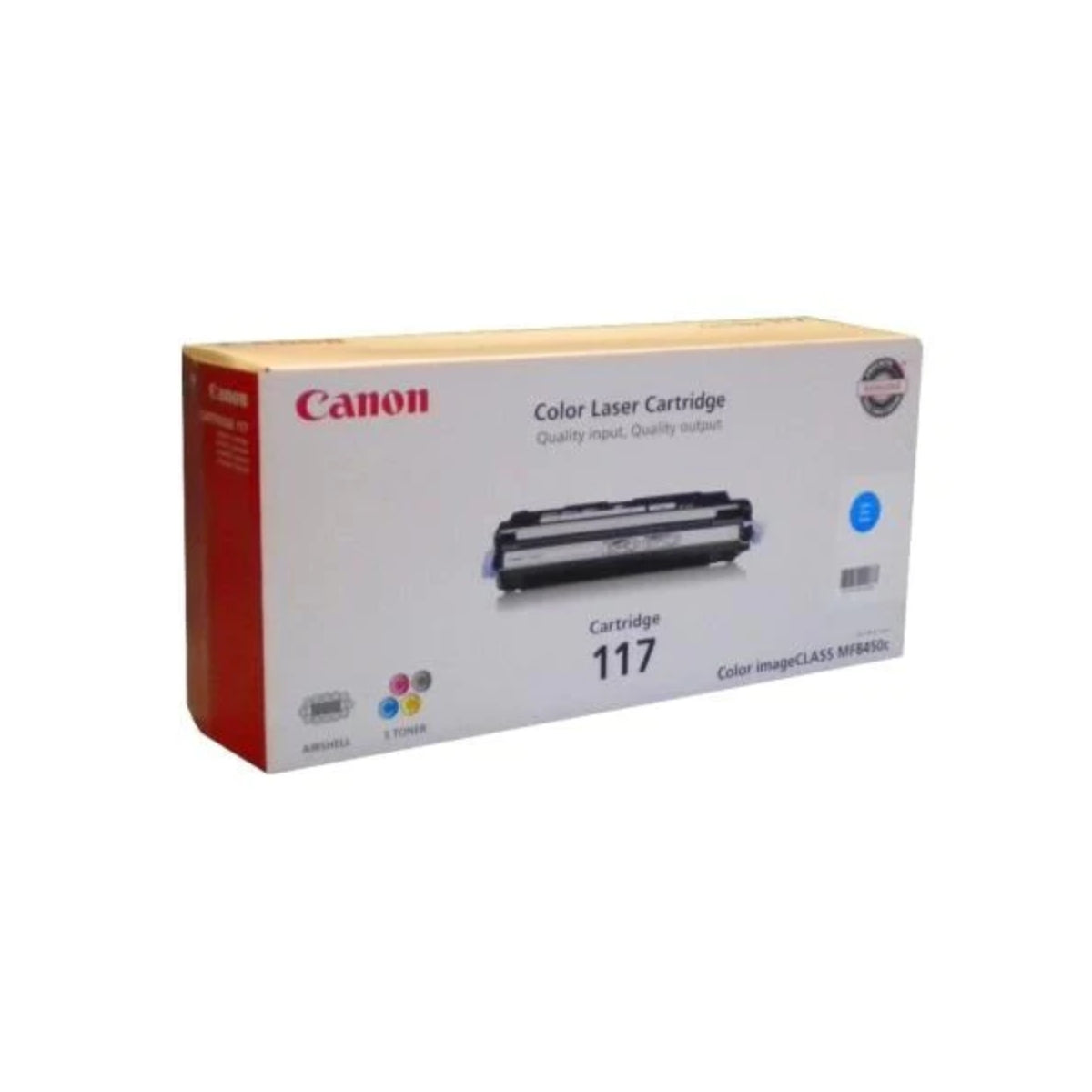 CANON 117 (2577B001AA) Cyan Original Toner Cartridge - Cartouches Certifiées