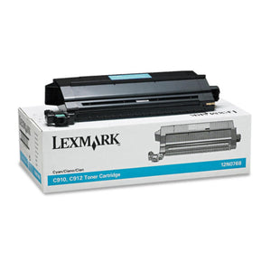 LEXMARK 12N0768 Cyan Original Toner Cartridge - Cartouches Certifiées