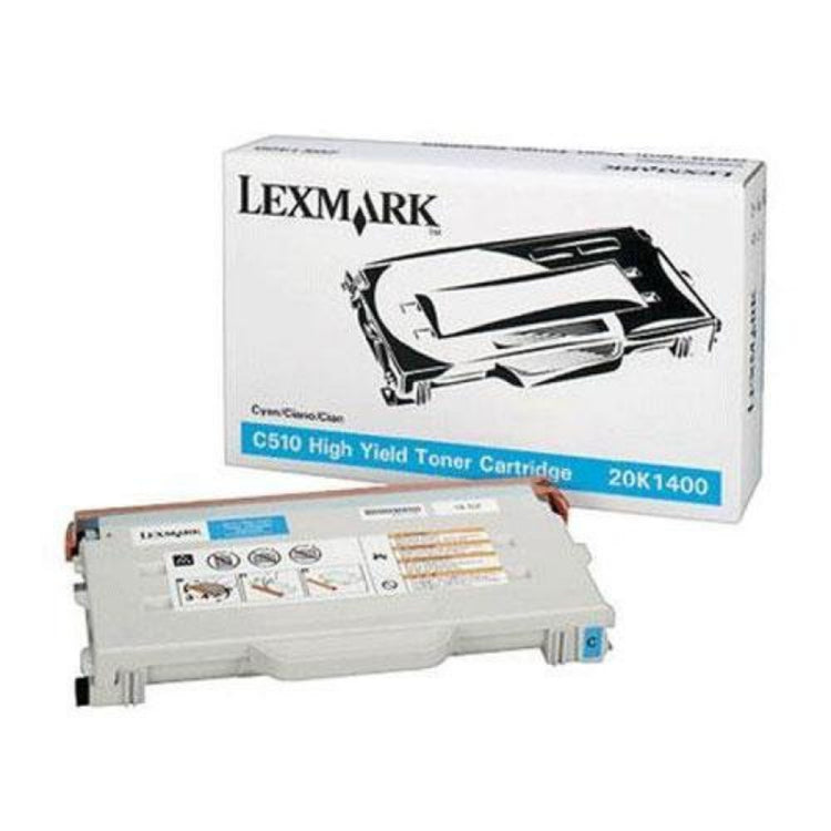 LEXMARK 20K1400 Cyan Original Toner Cartridge - Cartouches Certifiées