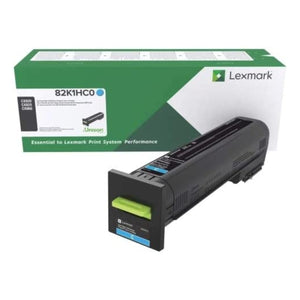 LEXMARK 82K1HC0 Cyan Original Toner Cartridge - Cartouches Certifiées