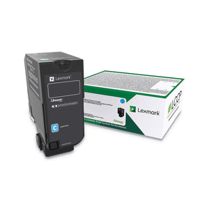 LEXMARK 84C1HC0 Cyan Original Toner Cartridge - Cartouches Certifiées