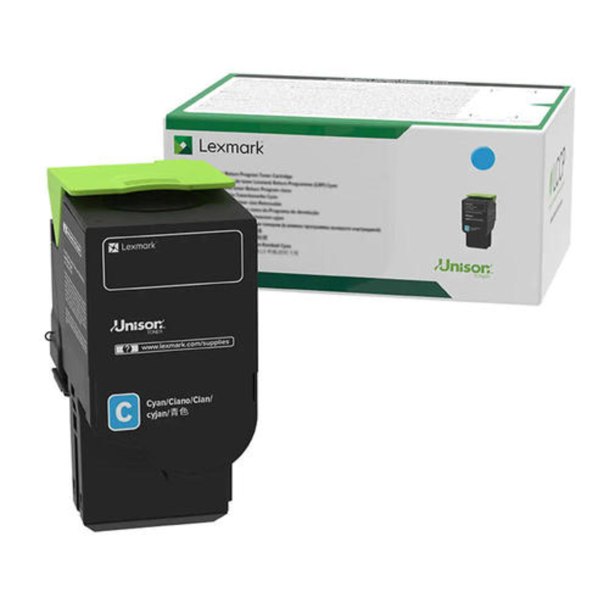LEXMARK C2310C0 Cyan Original Toner Cartridge - Cartouches Certifiées