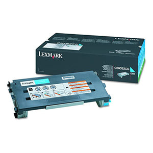 LEXMARK C500S2CG Cyan Original Toner Cartridge - Cartouches Certifiées