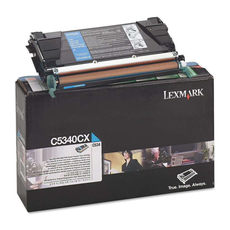 LEXMARK C5340CX Cyan Original Toner Cartridge - Cartouches Certifiées