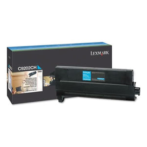LEXMARK C9202CH Cyan Original Toner Cartridge - Cartouches Certifiées