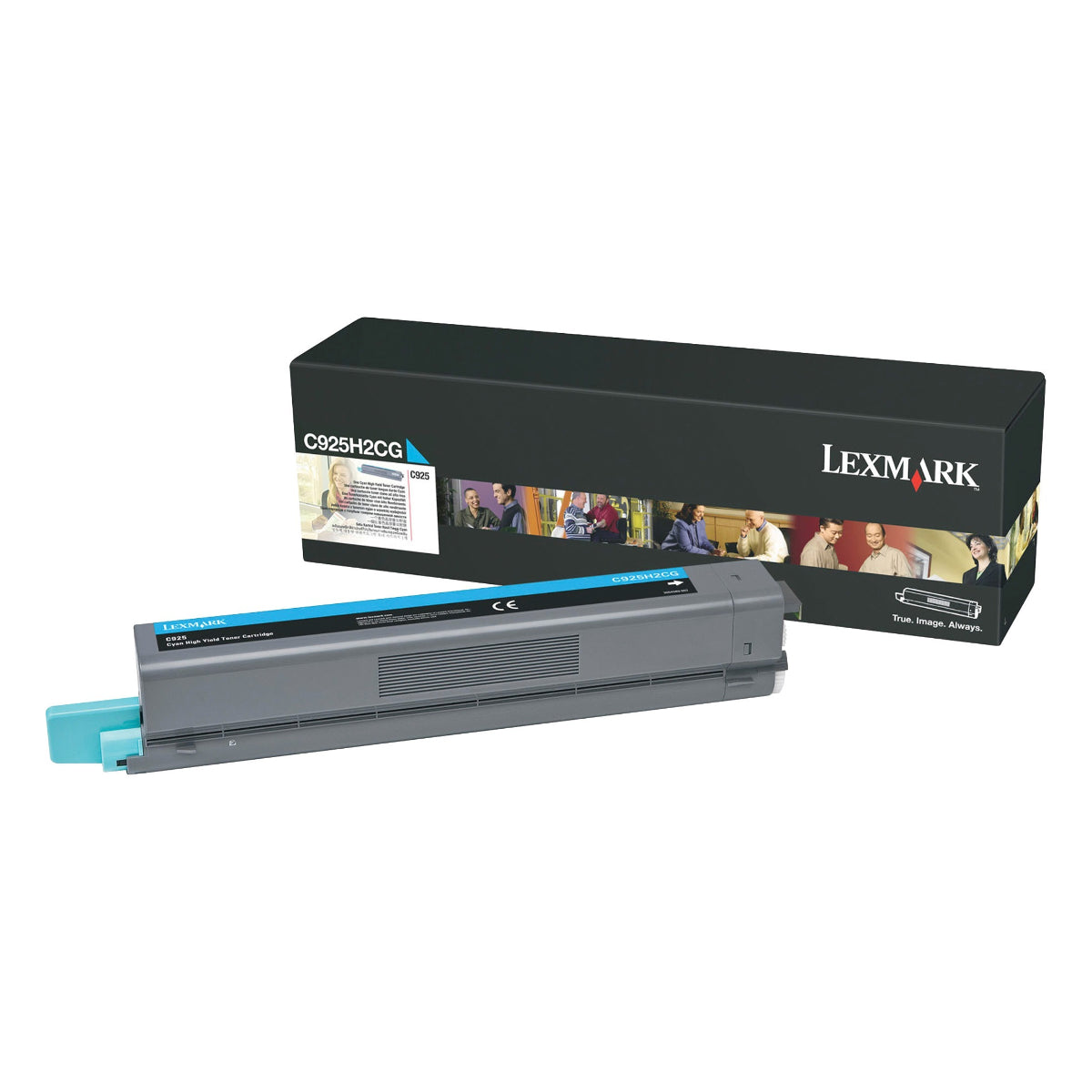 LEXMARK C925H2CG Cyan Original Toner Cartridge - Cartouches Certifiées
