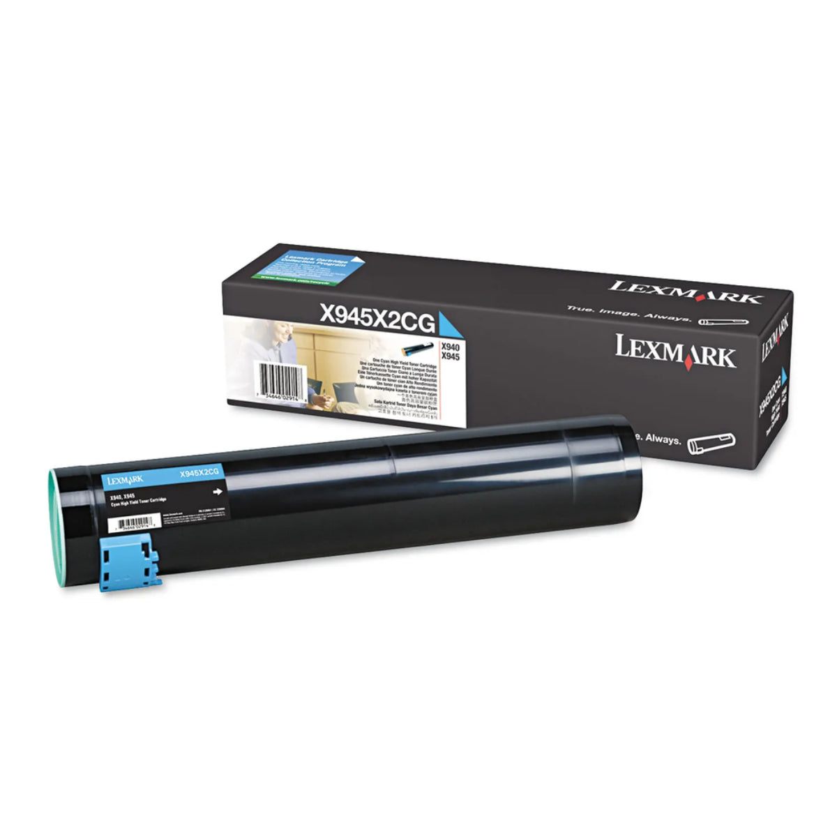 LEXMARK X945X2CG Cyan Original Toner Cartridge - Cartouches Certifiées