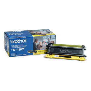 BROTHER TN-110Y Yellow Original Toner Cartridge - Cartouches Certifiées