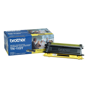 BROTHER TN-115Y Yellow Original Toner Cartridge - Cartouches Certifiées