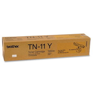 BROTHER TN-11Y Yellow Original Toner Cartridge - Cartouches Certifiées
