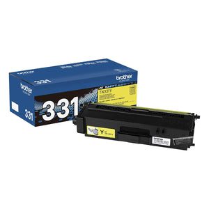 BROTHER TN-331Y Yellow Original Toner Cartridge - Cartouches Certifiées