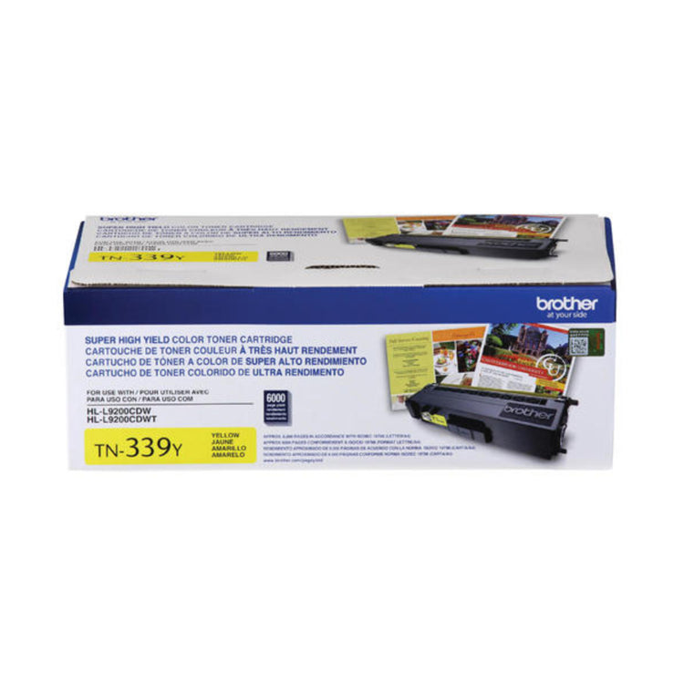 BROTHER TN-339Y Yellow Original Toner Cartridge - Cartouches Certifiées