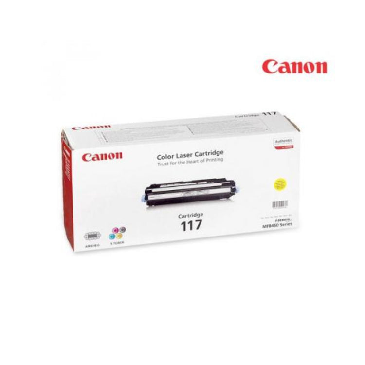 CANON 117 (2575B001AA) Yellow Original Toner Cartridge - Cartouches Certifiées