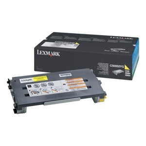 LEXMARK C500S2YG Yellow Original Toner Cartridge - Cartouches Certifiées