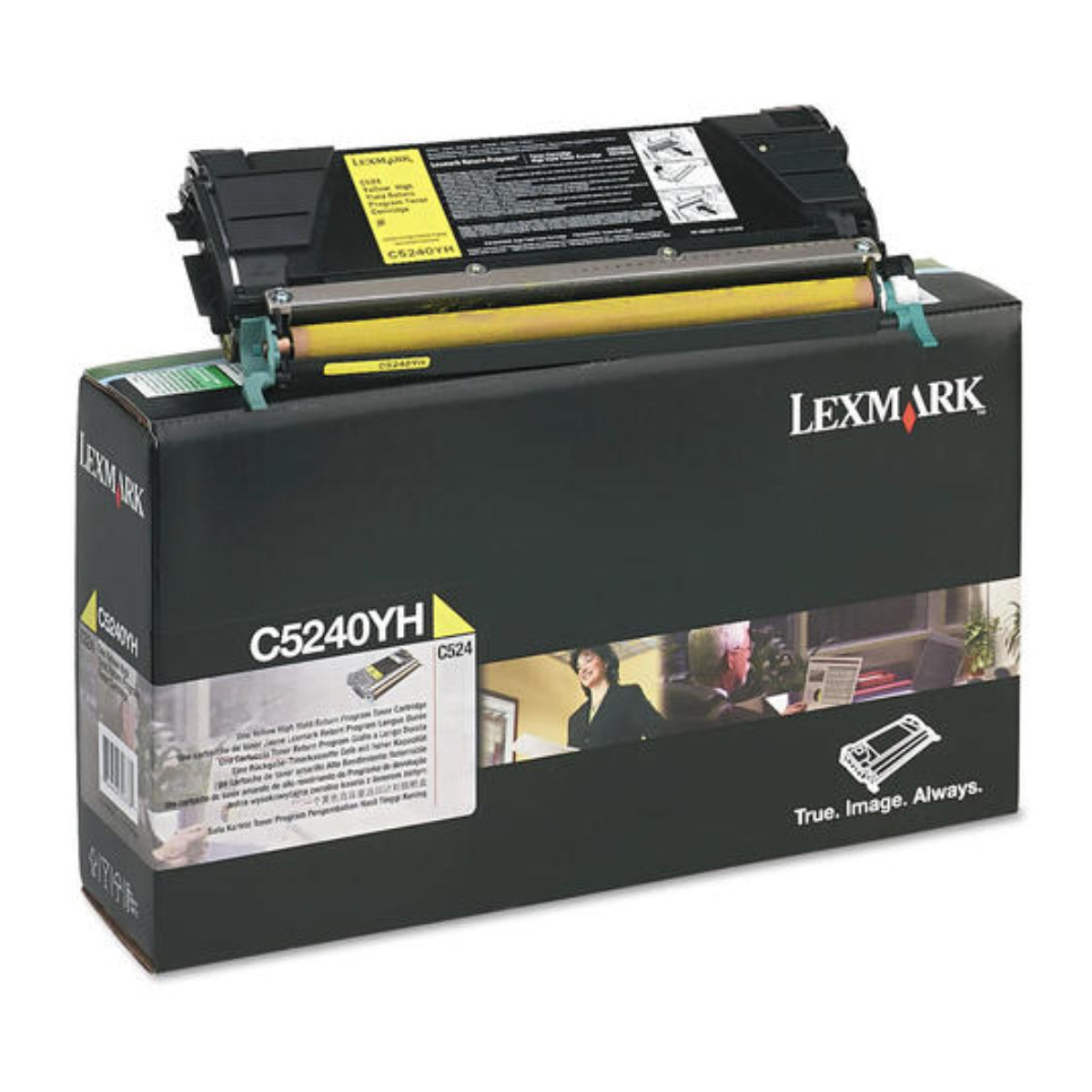 LEXMARK C5240YH Yellow Original Toner Cartridge - Cartouches Certifiées