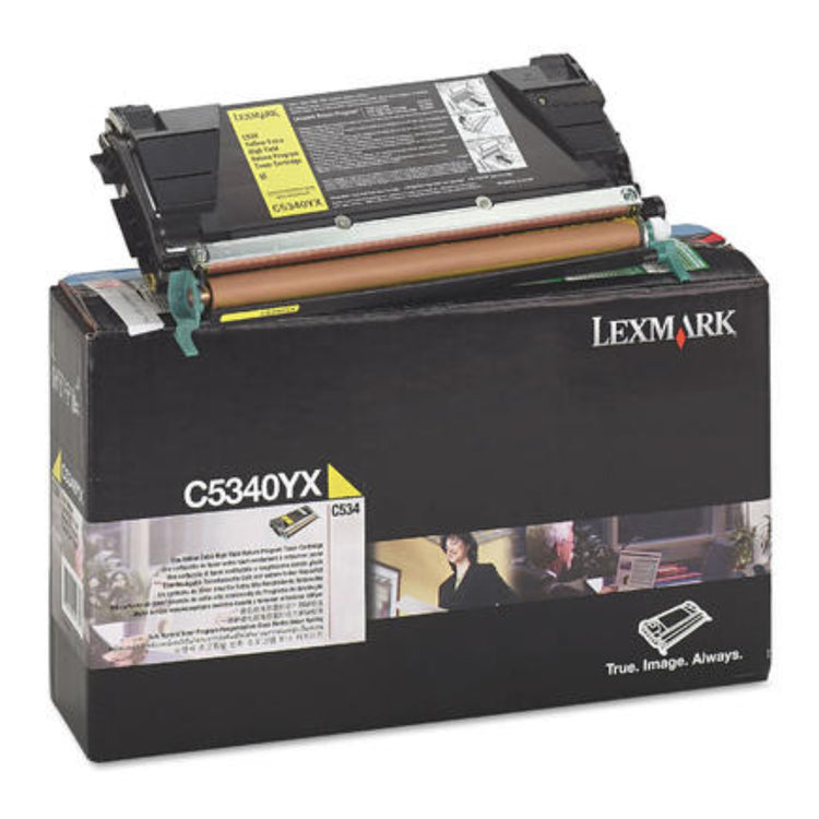 LEXMARK C5340YX Yellow Original Toner Cartridge - Cartouches Certifiées