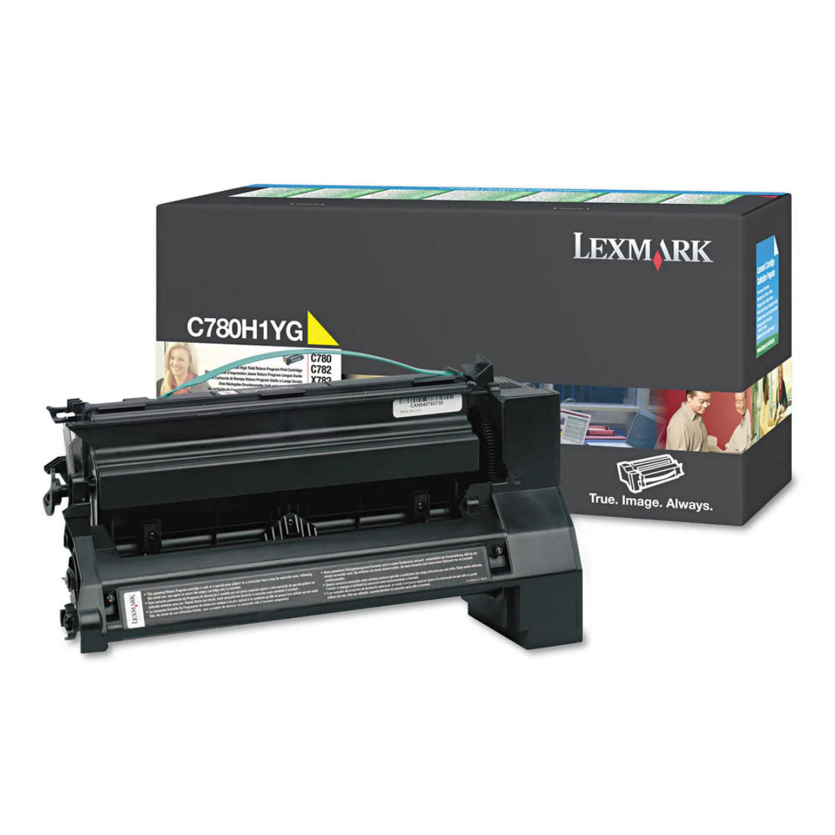LEXMARK C780H1YG Yellow Original Toner Cartridge - Cartouches Certifiées