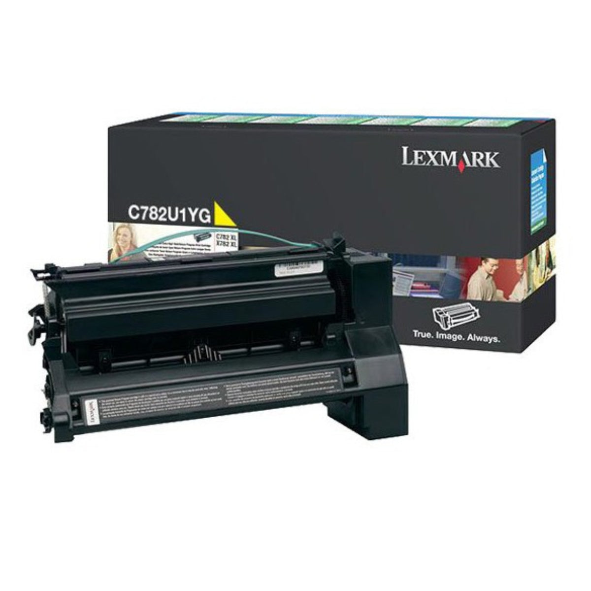 LEXMARK C782U1YG Yellow Original Toner Cartridge - Cartouches Certifiées