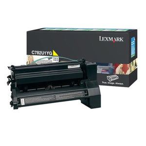 LEXMARK C782U1YG Yellow Original Toner Cartridge - Cartouches Certifiées